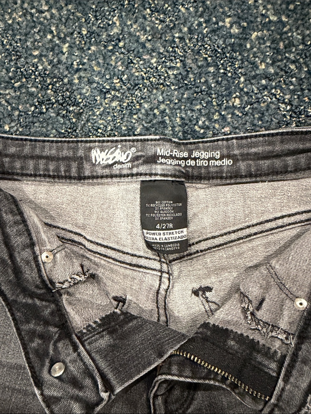 Massimo Mid Rise Jegging - Picture 3 of 5